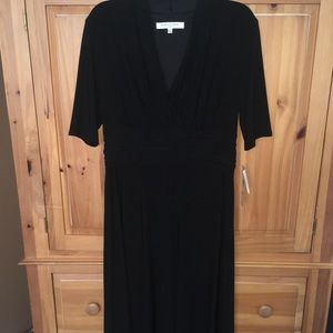 plain black dress